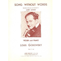 Song without Words : -Leopold Godowsky