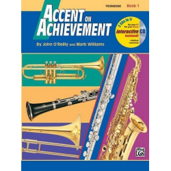 O'Reilly, J & Williams, M : Accent on Achievement. Trombone Book 1 -John O'Reilly