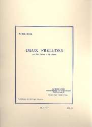 2 Préludes pour flute, clarinet and bassoon -Karel Husa