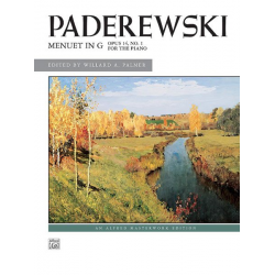 Menuet in G, Op.14, No.1 -Ignace Jan Paderewski