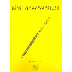 Scherzetto : pour flute et piano -Cesar Cui