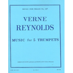 Music for 5 trumpets -Verne Reynolds
