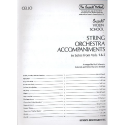 Suzuki Violin School : Orchestra -Carl Friedrich Abel