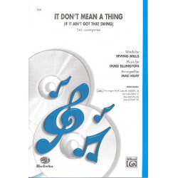 It don't mean a Thing : for mixed chorus -Duke Ellington