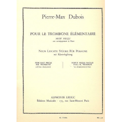 Pour le Trombone élémentaire -Pierre Max Dubois