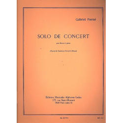 Solo de Concert op.35 : -Gabriel Pierne