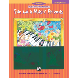 Music for Little Mozarts Colouring Bk 1