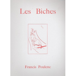 Les biches : reduction chant et -Francis Poulenc