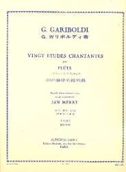 20 études chantantes op.88 pour flûte -Giuseppe Gariboldi