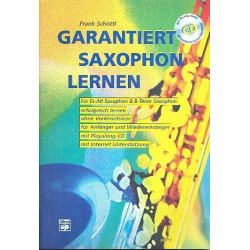 Garantiert Saxophon lernen BK/CD -Frank Schöttl