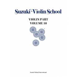 Suzuki Violin School vol.10 : -Shinichi Suzuki