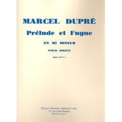 Prélude et fugue mi mineur op.36,1 -Marcel Dupré