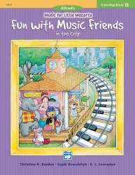 Music for Little Mozarts Coloring Book 4
