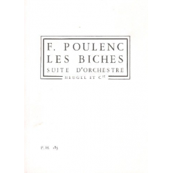 Les biches : Suite d'orchestre -Francis Poulenc