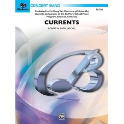 Currents (concert band) -Robert W. Smith