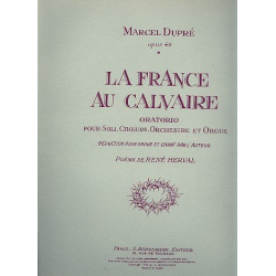 La France au Calvaire op.49 : pour -Marcel Dupré