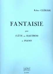 Fantaisie : pour flûte (hautbois) et piano -Robert Clerisse