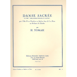 Danse sacrée : pour tuba en ut ou - Henri Tomasi