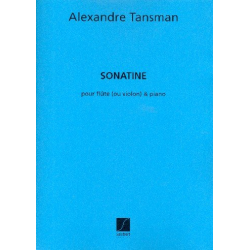 Sonatine : pour flute ou -Alexandre Tansman