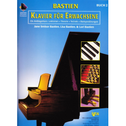 Klavier für Erwachsene Band 2 - Buch mit Audio -Jane Smisor Bastien