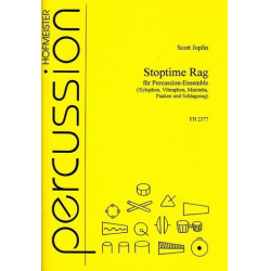 Stoptime Rag : für Percussion-Ensemble -Scott Joplin