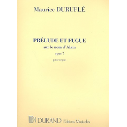 Prelude et fugue sur le nom -Maurice Duruflé