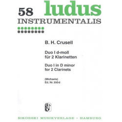 Duo d-Moll Nr.1 : für -Bernhard Henrik Crusell