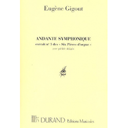 Andante Symphonique : pour orgue -Eugene Gigout