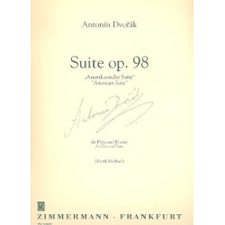 Suite op.98 : für Flöte und Klavier -Antonin Dvorak / Arr.Frank Michael