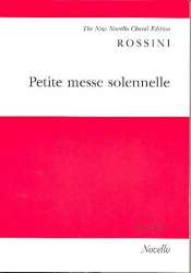Petite messe solennelle : for soli, -Gioacchino Rossini