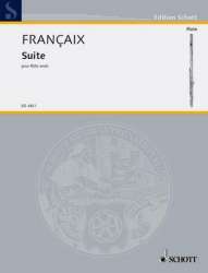 Suite : für Flöte solo -Jean Francaix