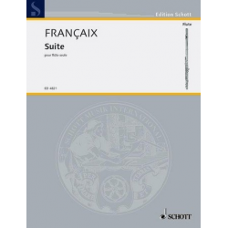 Suite : für Flöte solo -Jean Francaix