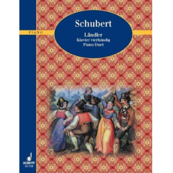 Ländler : für Klavier zu 4 Händen -Franz Schubert / Arr.Johannes Brahms