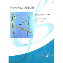 Histoires de flûtes vol.2 : -Pierre Max Dubois