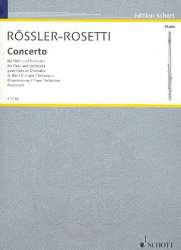 Konzert G-Dur für Flöte und Orchester : -Francesco Antonio Rosetti (Rößler)