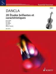 20 Études brillantes et caractéristiques op.73 : - Jean Baptiste Charles Dancla