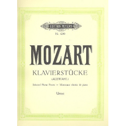 Klavierstücke (Auswahl) -Wolfgang Amadeus Mozart