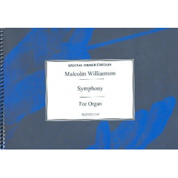 Symphony : for organ -Malcolm Williamson