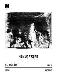 Palmström op.5 : Studien für Rezitation, -Hanns Eisler