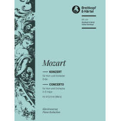 Konzert D-Dur Nr.1 KV 412 -Wolfgang Amadeus Mozart / Arr.Henri Kling