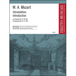 MOZART Wolfgang : Introduktion KV 444 KV 444 -Wolfgang Amadeus Mozart