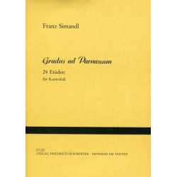 Gradus ad Parnassum : für Kontrabass -Franz Simandl