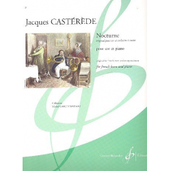 Nocturne pour cor et orchestre à cordes : -Jacques Castérède