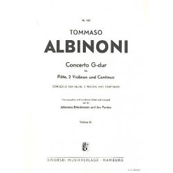 Konzert G-Dur : für Flöte und -Tomaso Albinoni