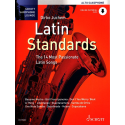 Latin Standards (+Online Audio) für Altsaxophon -Diverse / Arr.Dirko Juchem