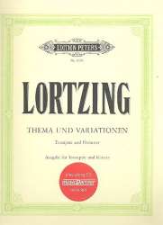 Thema und Variatonen (+CD) : -Albert Lortzing