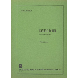 Sonate D-Dur : für Violine und Gitarre -Johann Friedrich Reichardt / Arr.Armin Schmidt