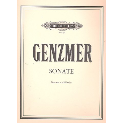 Sonate : für Posaune und Klavier -Harald Genzmer