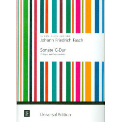 Sonate C-Dur : für Fagott und Bc -Johann Friedrich Fasch