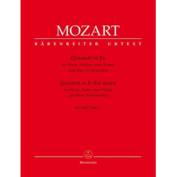Quintett Es-Dur KV407 : für Horn, -Wolfgang Amadeus Mozart